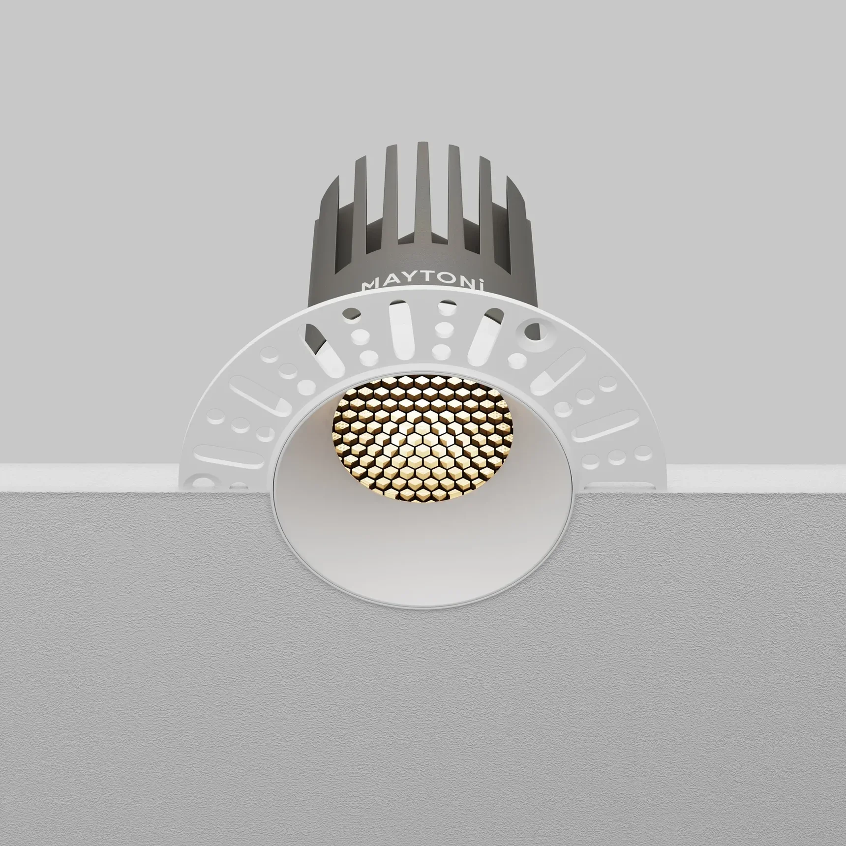 Встраиваемый светильник Dip Height 3000K 15Вт 50°, DL121-15W-3K-TRS-W