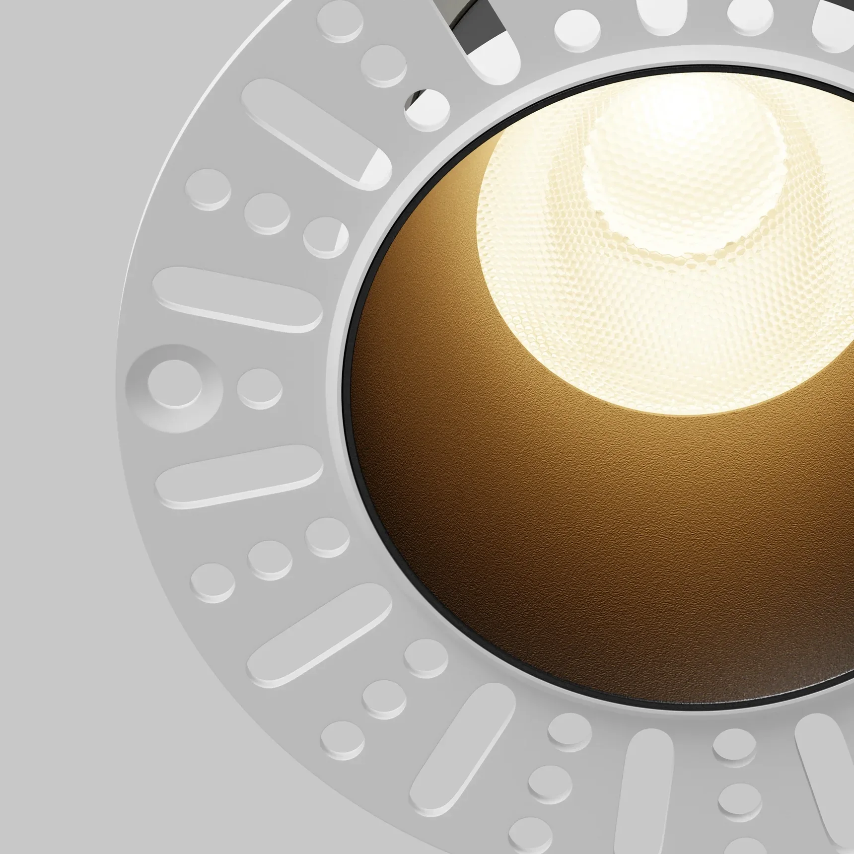 Встраиваемый светильник Dip Height+ 3000K 15Вт 50°, DL122-15W-3K-TRS-B