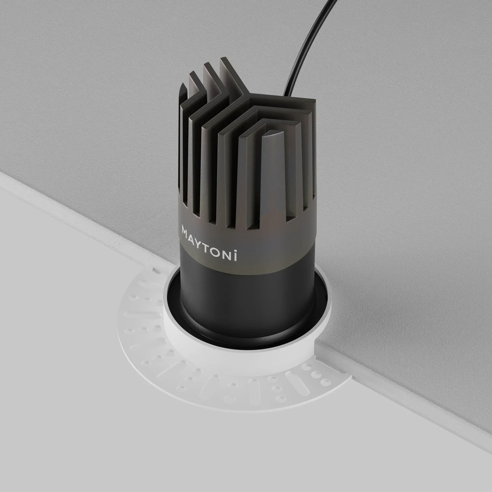 Встраиваемый светильник Dip Height+ 3000K 15Вт 50°, DL122-15W-3K-TRS-B