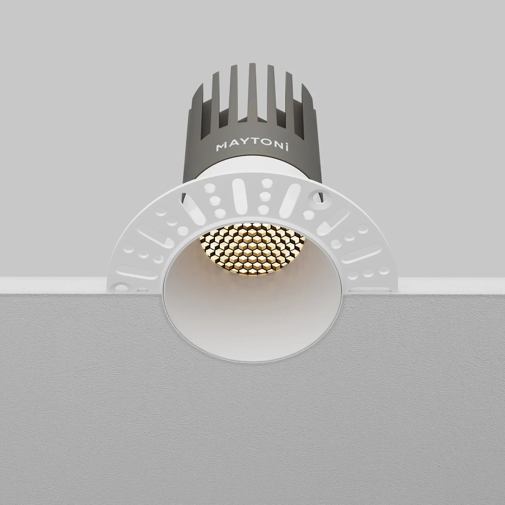 Встраиваемый светильник Dip Height+ 3000K 15Вт 50°, DL122-15W-3K-TRS-W