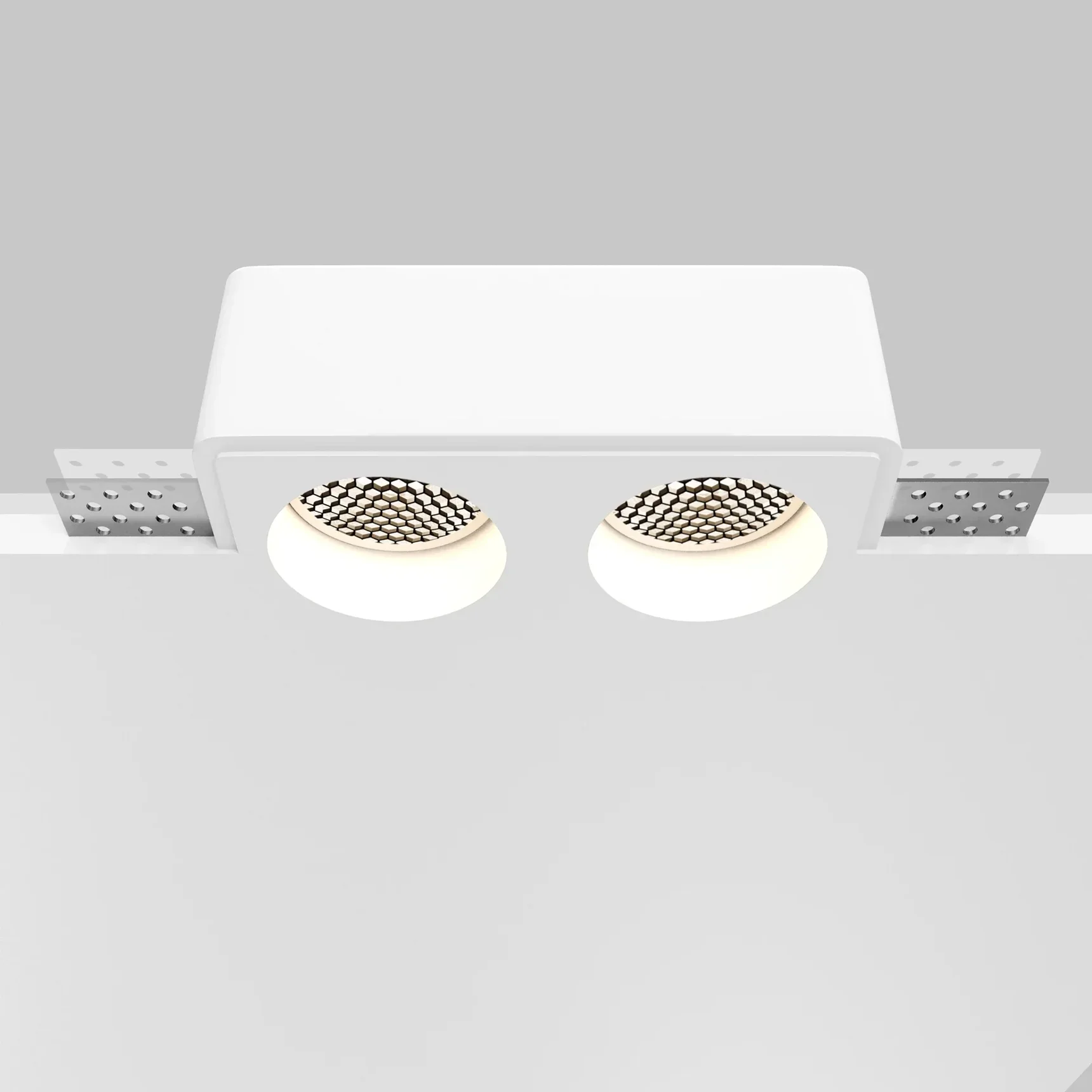 Встраиваемый светильник Gyps Modern GU10 2x10Вт, DL123-GU10-02-W