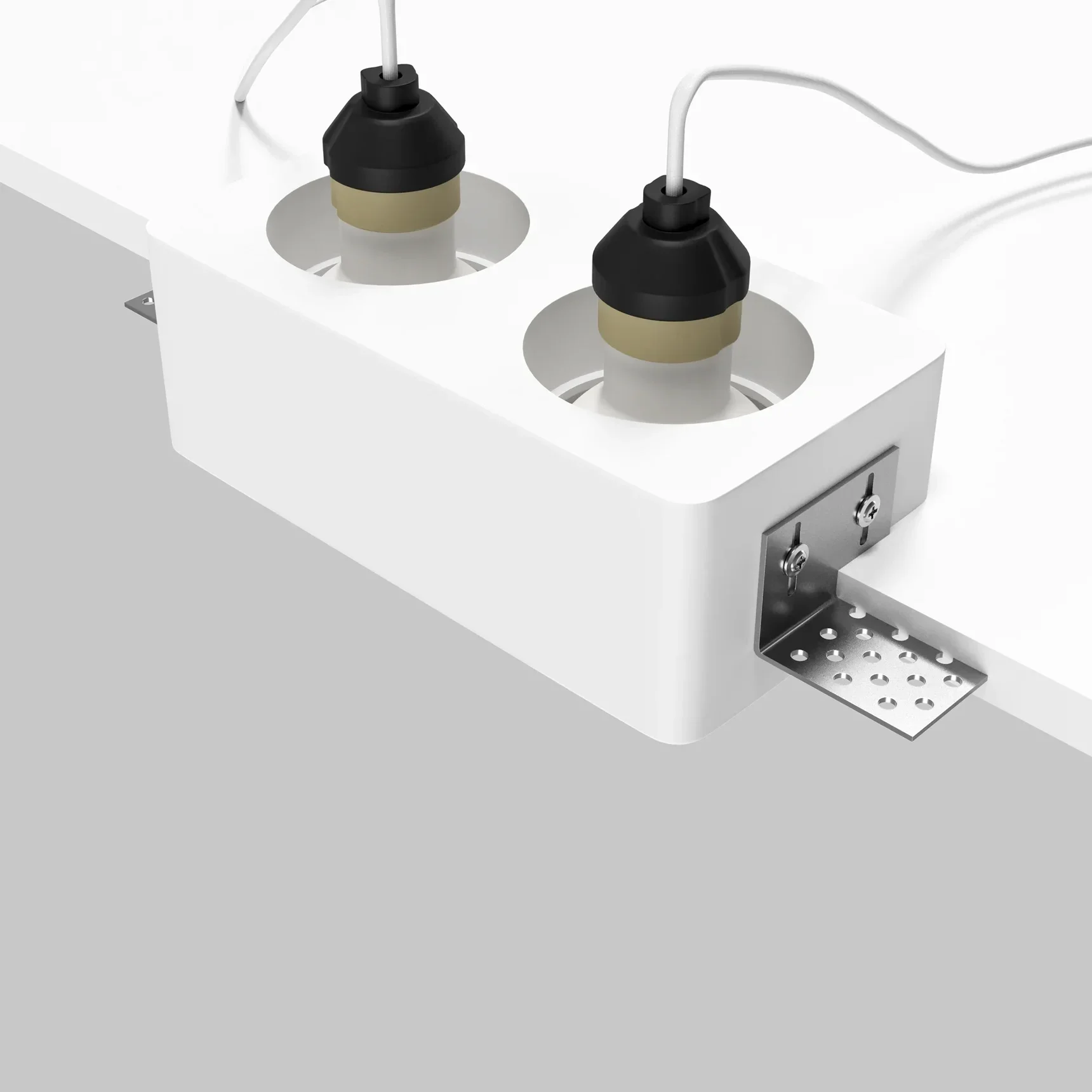 Встраиваемый светильник Gyps Modern GU10 2x10Вт, DL123-GU10-02-W