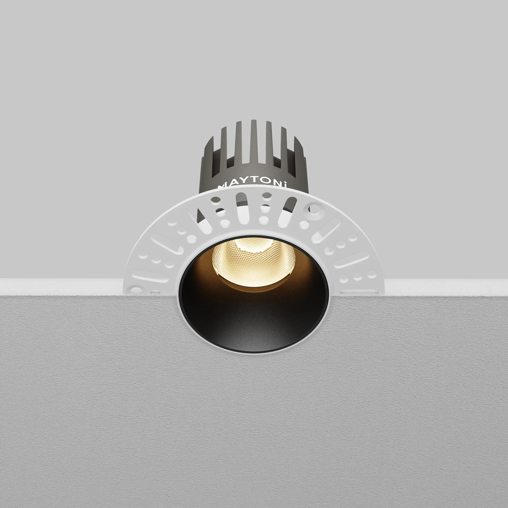 Встраиваемый светильник Dip Height 3000K 9Вт 9° Super spot, DL124-10W-3K-TRS-B