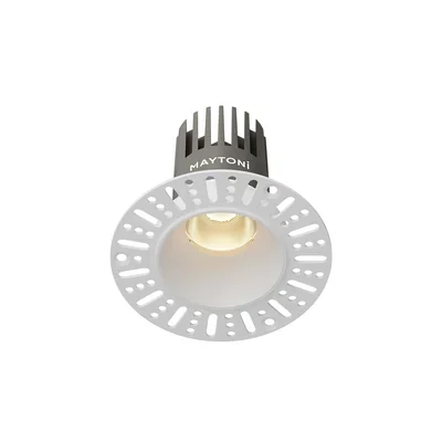 Встраиваемый светильник Dip Height 3000K 9Вт 9° Super spot, DL124-10W-3K-TRS-W