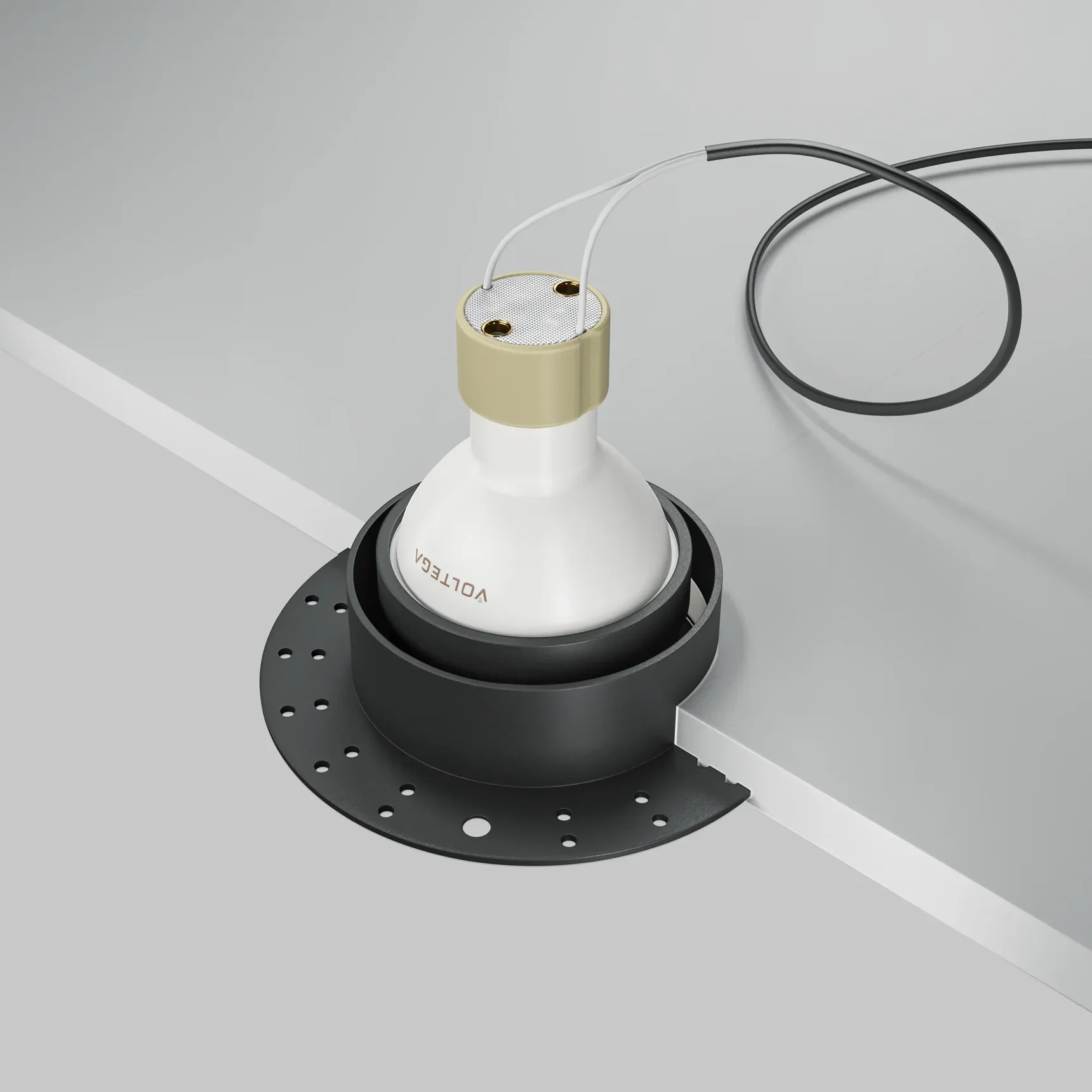 Встраиваемый светильник Share GU10 10Вт IP 54, DL126-GU10-TRS-B