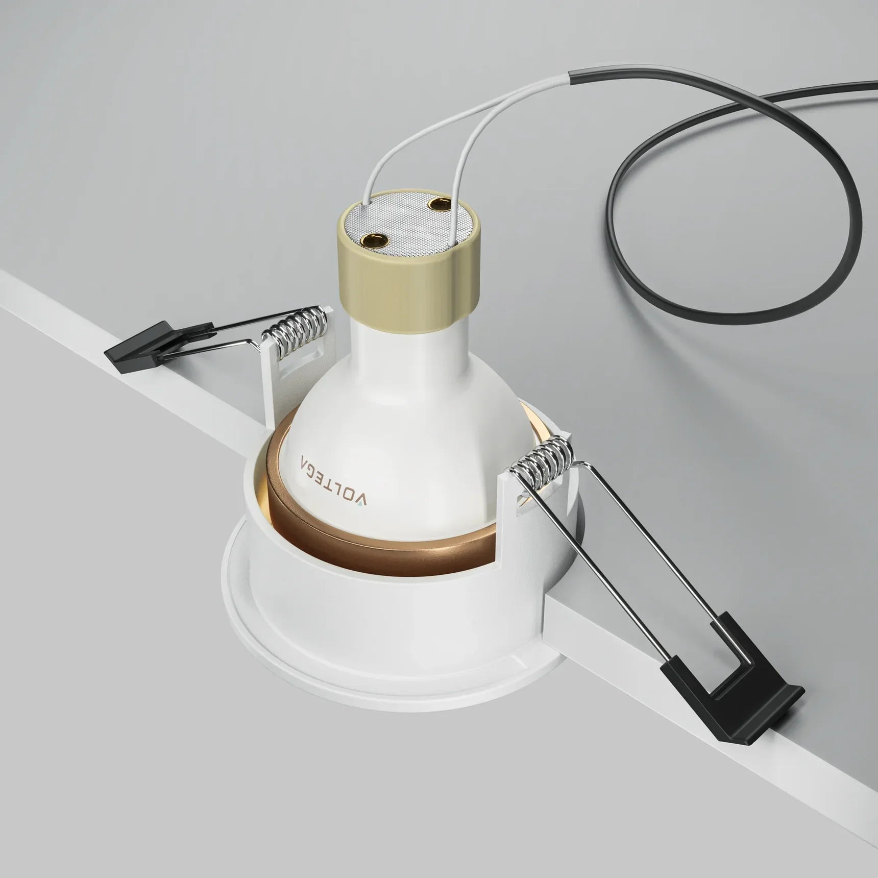 Встраиваемый светильник Share GU10 10Вт IP 54, DL126-GU10-WMG