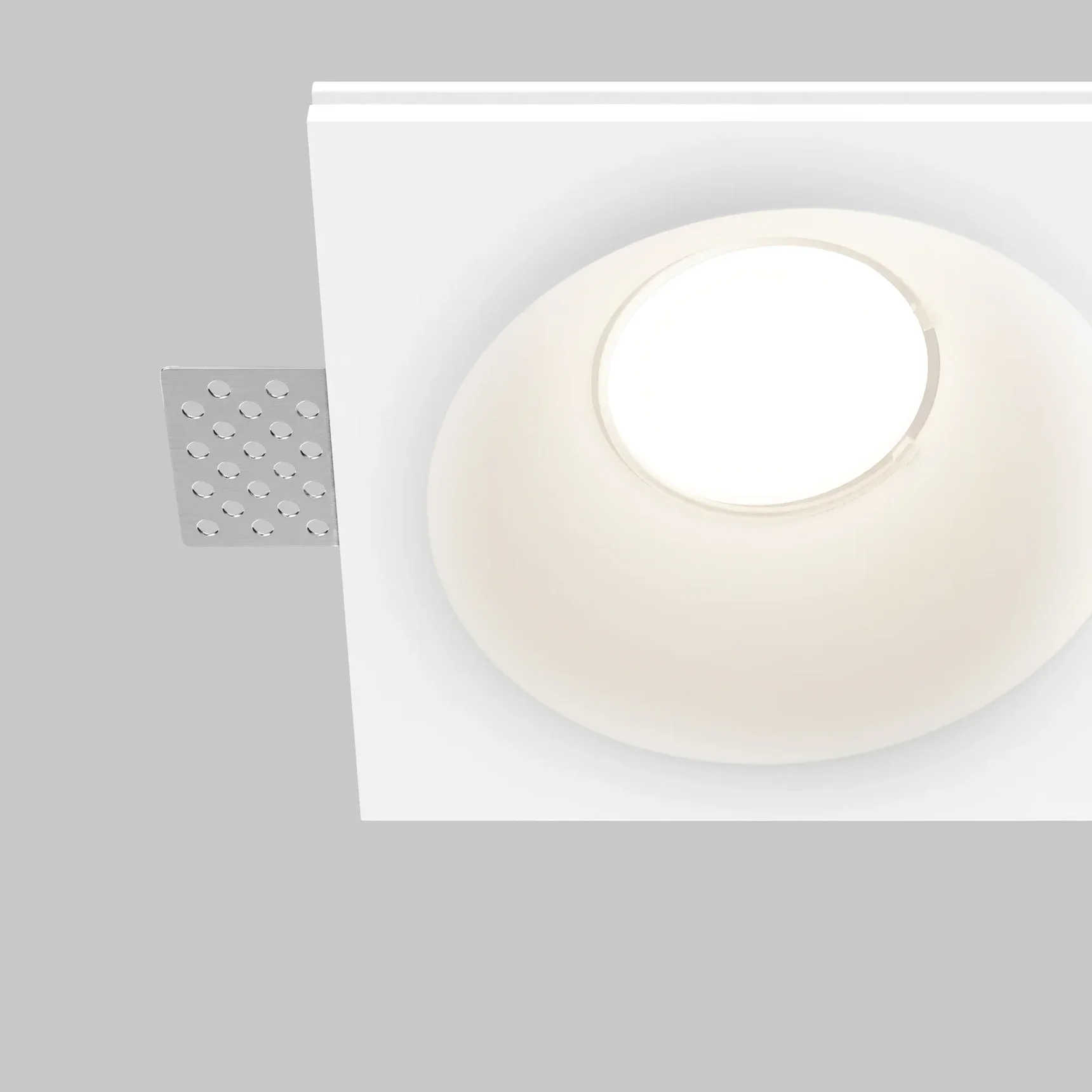 Встраиваемый светильник Gyps modern 2 x GU10 10Вт, DL129-GU10-02-W