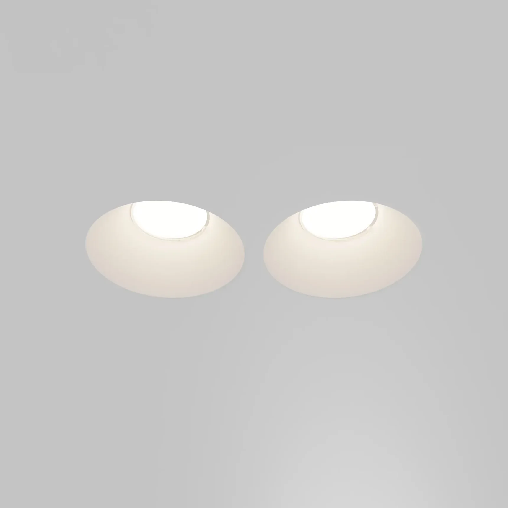 Встраиваемый светильник Gyps modern 2 x GU10 10Вт, DL129-GU10-02-W