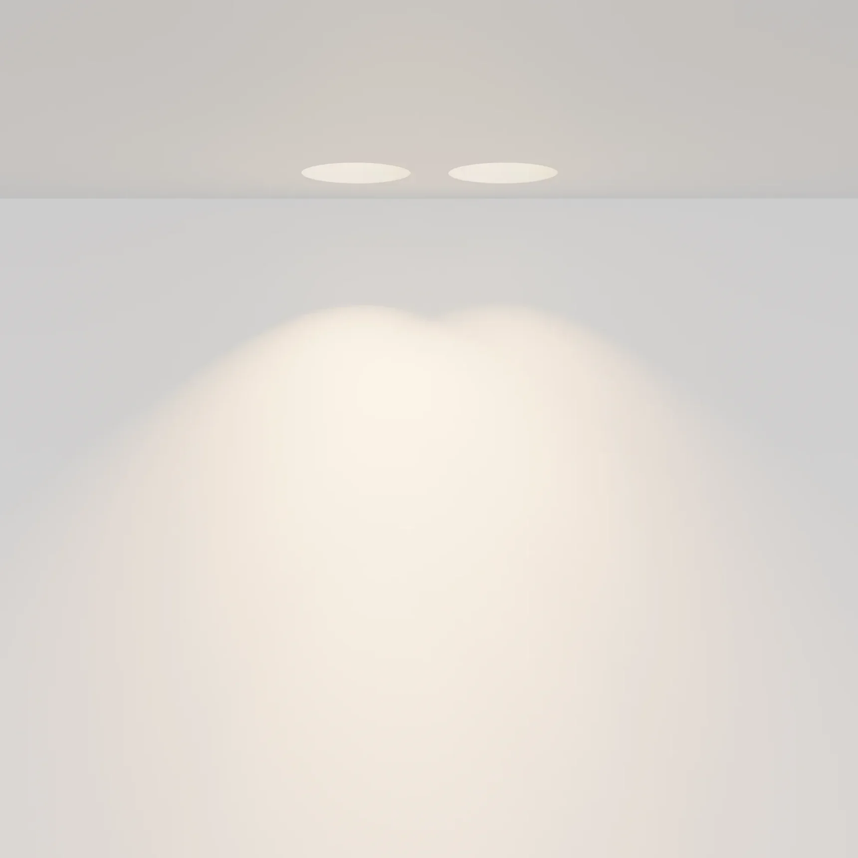 Встраиваемый светильник Gyps modern 2 x GU10 10Вт, DL129-GU10-02-W