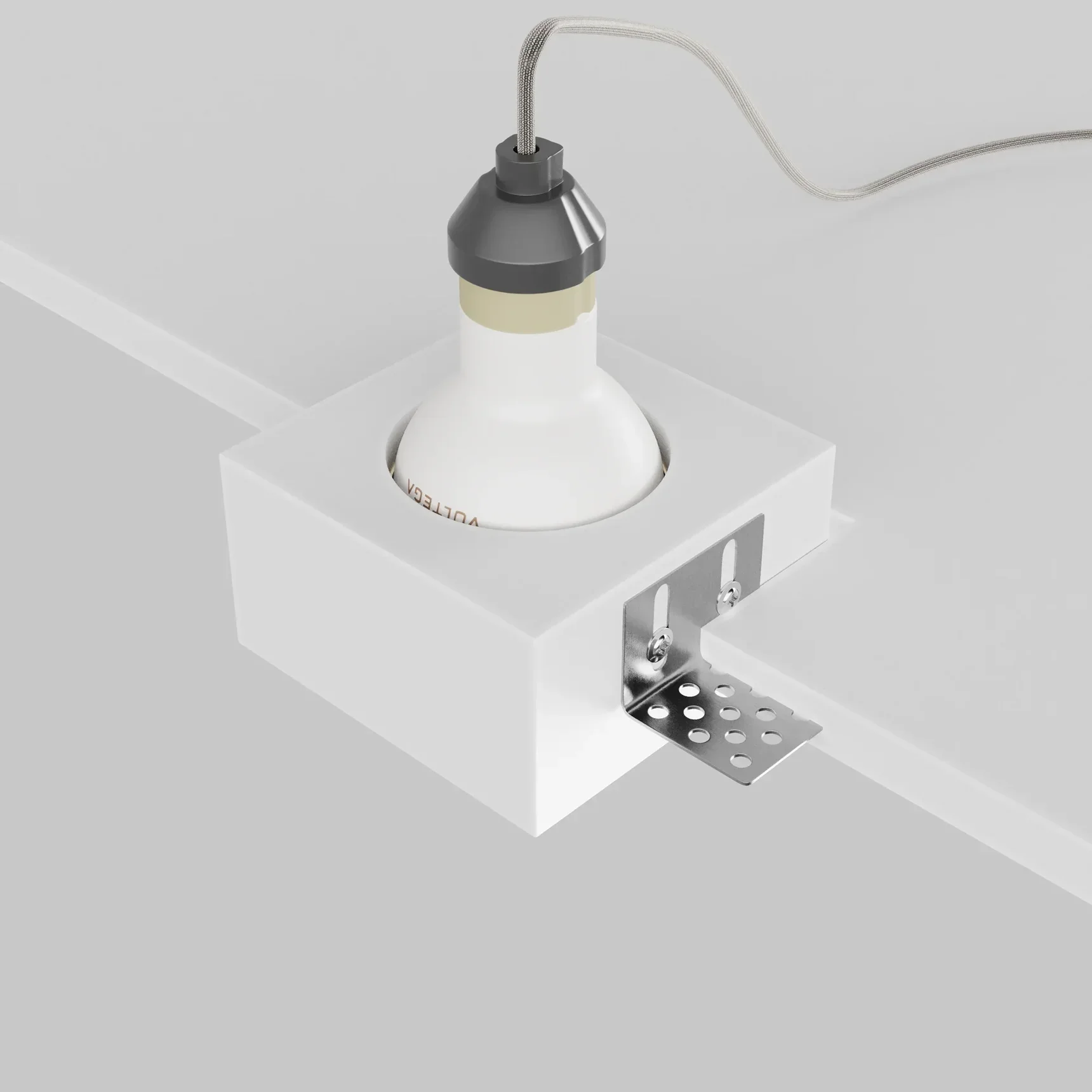 Встраиваемый светильник Gyps modern GU10 10Вт, DL131-GU10-01-W