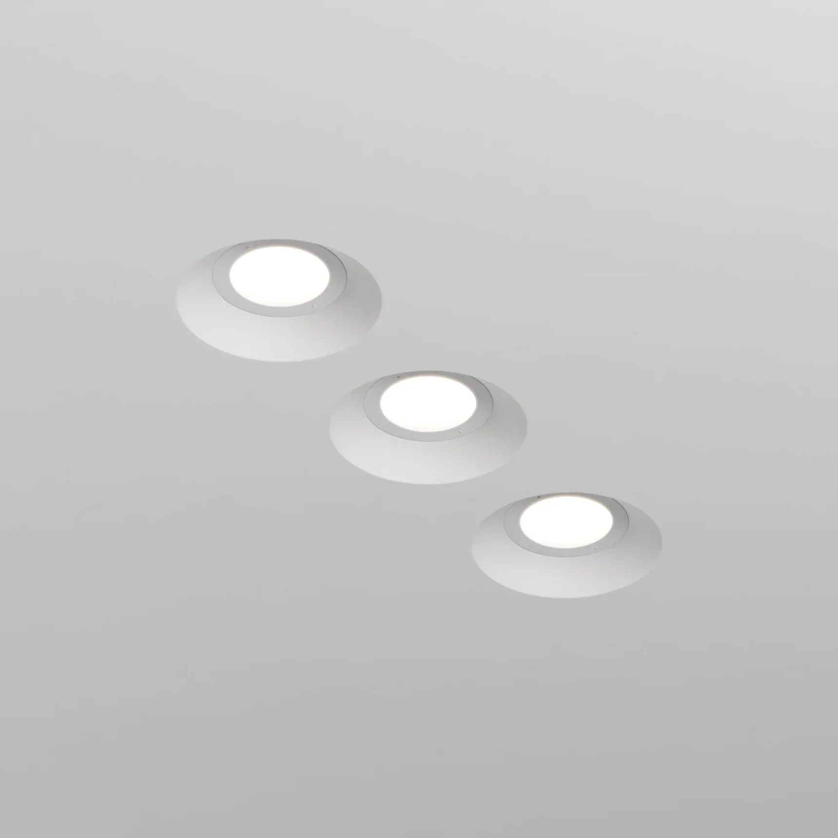 Встраиваемый светильник Intro 2.0 Sharp GU10 x 9Вт , DL136-GU10-W