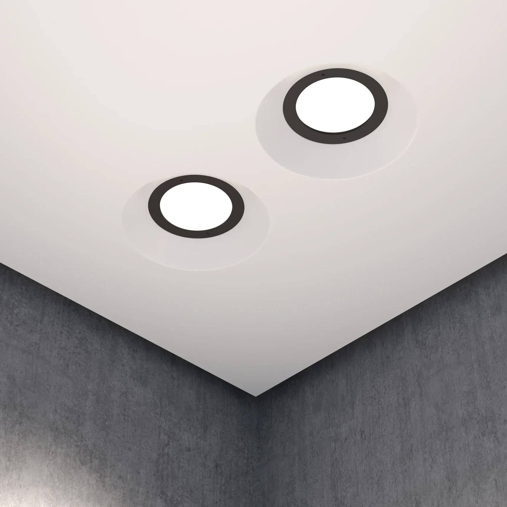 Встраиваемый светильник Intro 2.0 Sharp GU10 x 9Вт , DL136-GU10-W