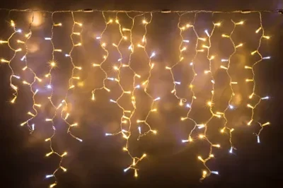 LED-RPL-512-4X1M-240V-WW+W Flash-холодный белый, белые теплые светодиоды на прозрачном проводе