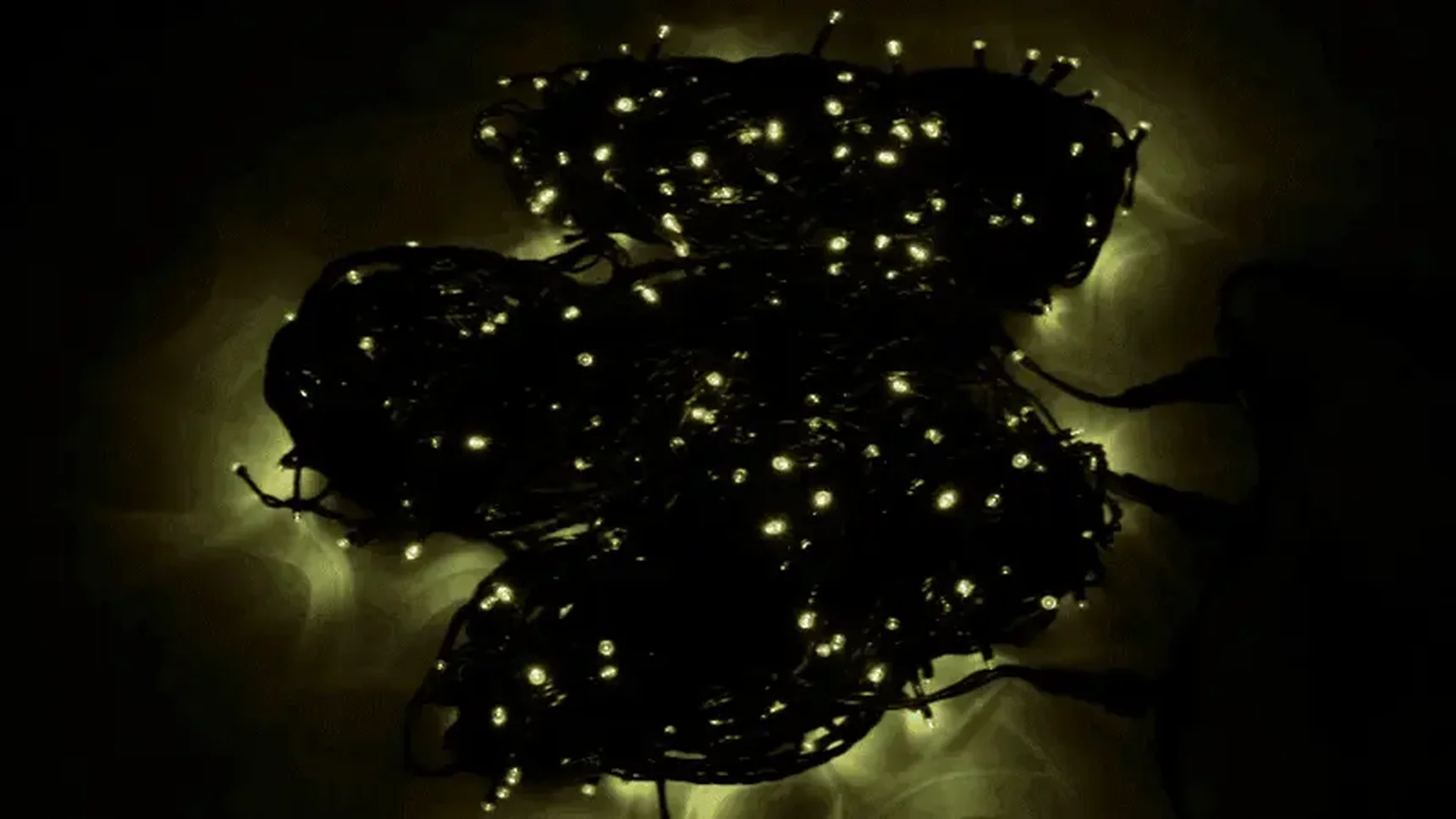 Гирлянда LED ClipLight 24V, 3 нити по 10 метров, цвет диодов ТЕПЛЫЙ БЕЛЫЙ