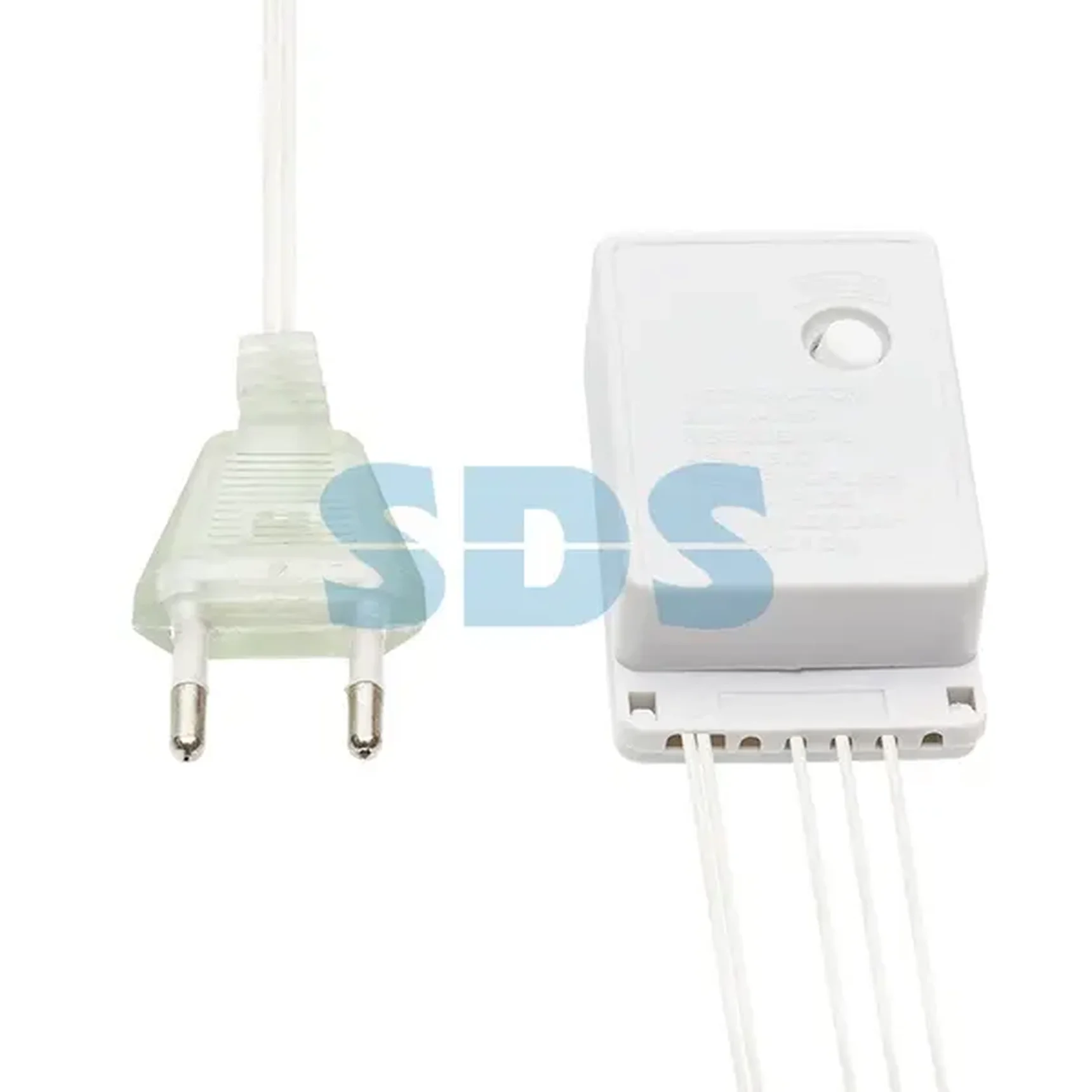 Гирлянда Мишура LED  3 м  Прозрачный ПВХ, 288 диодов, цвет красный