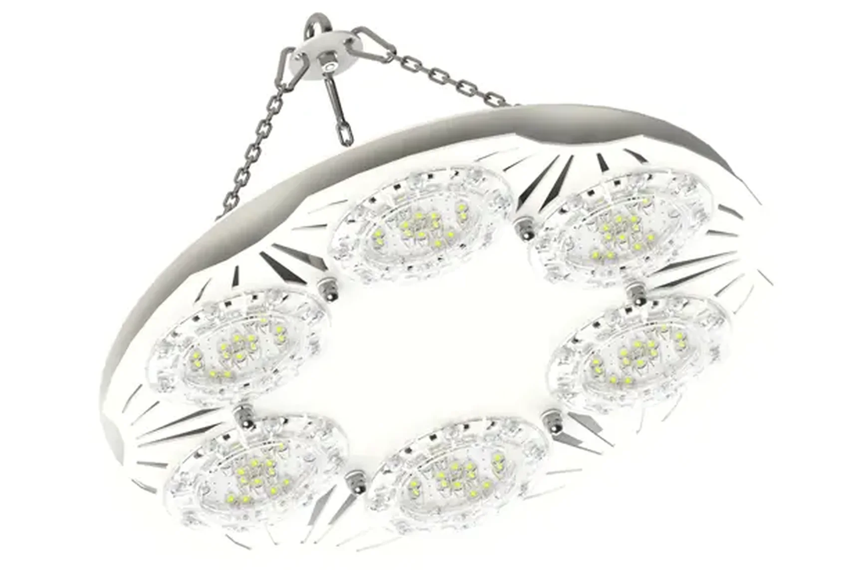 Светодиодный промышленный светильник ПСС 160 Радиант с доп.оптикой