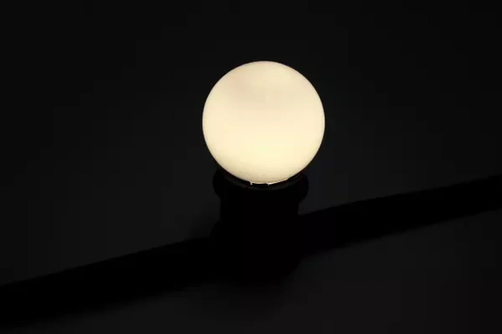 LED G45-E27-230V-W LED лампа Е27 для Гирлянды Белт-лайт, белый цвет свечения. Neo-Neon
