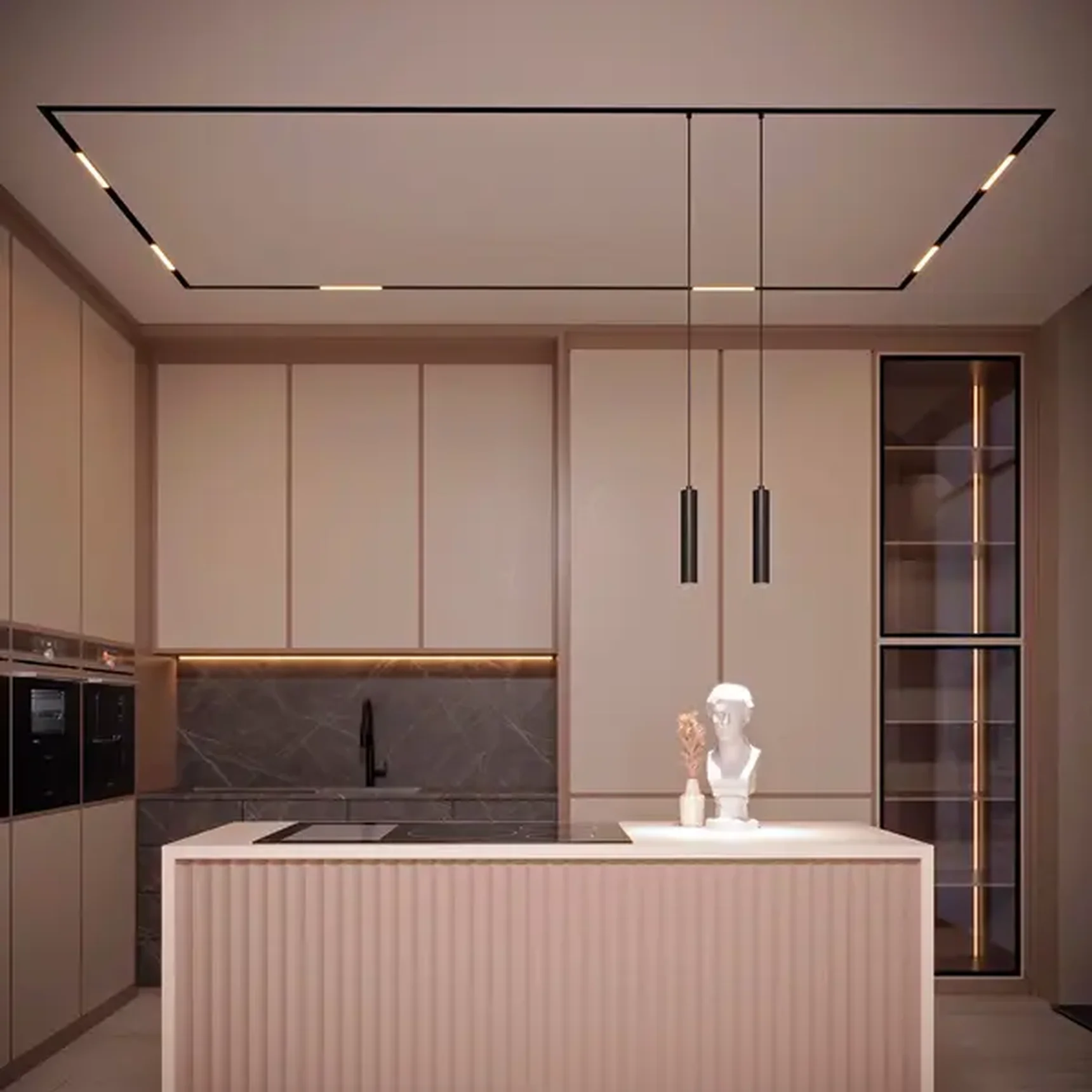 Светильник MAG-ORIENT-FLAT-L465-16W Day4000-MIX (BK, 80 deg, 48V, TUYA) (Arlight, IP20 Металл, 5 лет)