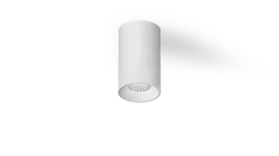 Светильник VILLY SHORT укороченный, потолочный накладной, 15Вт, 4000K, Белый, VL-BASE-SH-WH-NW
