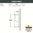 Светильник на штанге Carlo DR1.570.000.AXU1L