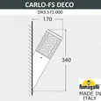 Светильник на штанге Carlo Deco DR3.571.000.AXU1L