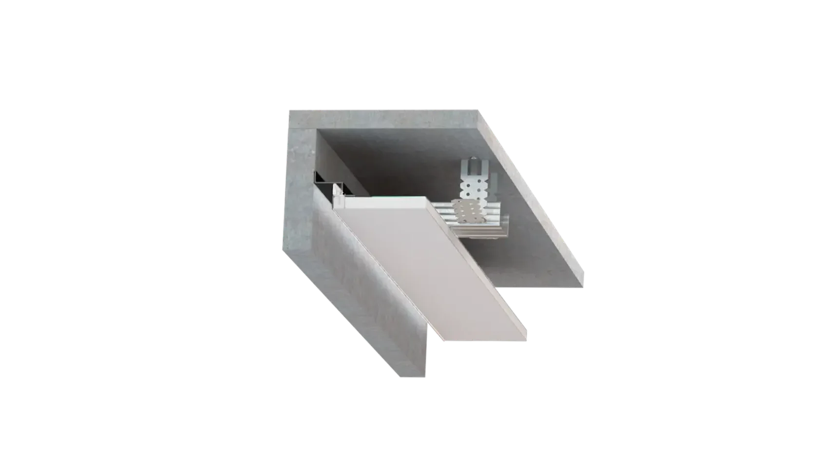 Профиль алюминиевый SWG PRO, FGC-20-BL-2