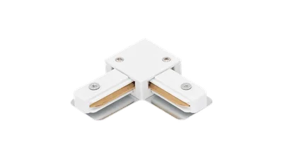 Коннектор L-образный однофазный DesignLed CN2-WH-L 003724