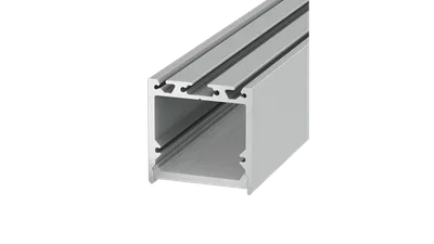 Подвесной/накладной алюминиевый профиль Design LED LS3535, 2500 мм, анодированный, LS.3535-R