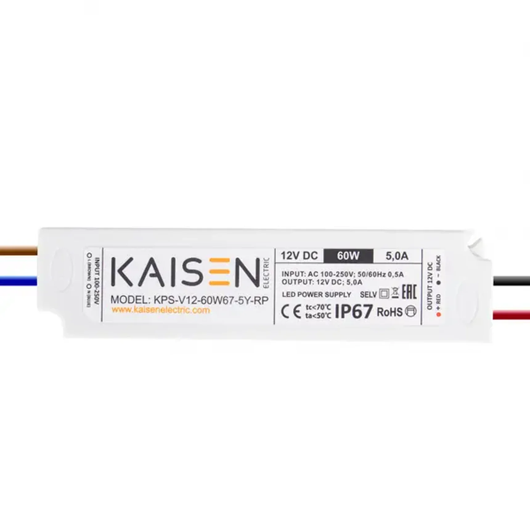 Блок питания KPS-V12-60W67-5Y-RP