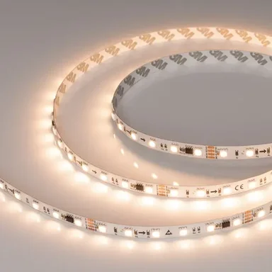 Лента SPI-B60-10mm 24V Warm3000-PX6-RAM (15 W/m, IP20, 5060, 5m) (Arlight, бегущий огонь)