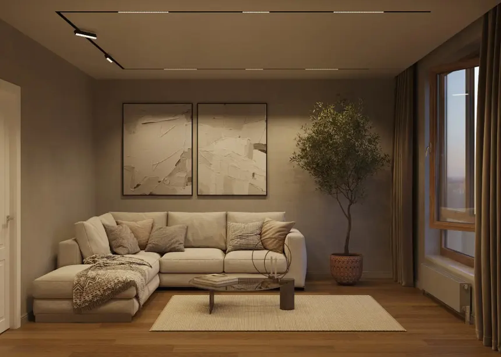 Трековый светильник Denkirs DK8001-BK