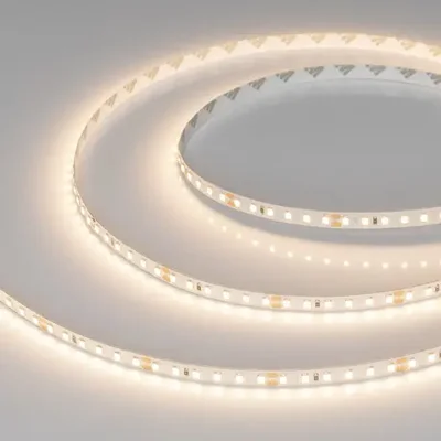 Лента UL-A120-8mm 24V Warm3000 (9.6 W/m, IP20, 5m) (Arlight, 7 лет)