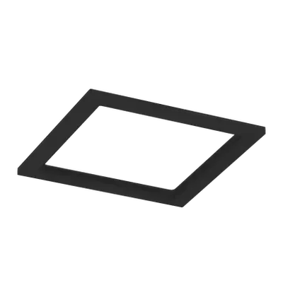 Рамка для серии COMBO 3, квадратная, черная, COMBO-3S1-BL