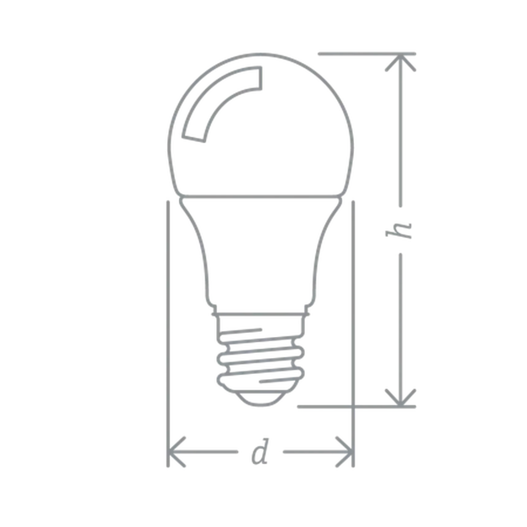 Светодиодная лампа NLL-G45-8.5-230-2.7K-E27