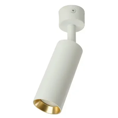 Светильник Feron ML1011 настенно-потолочный под лампу GU10, белый + золото