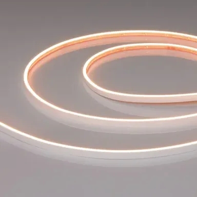 Лента герметичная VELA-M240-2.5x6mm 24V Warm3000 (5 W/m, IP65, 5m) (Arlight, узкая)