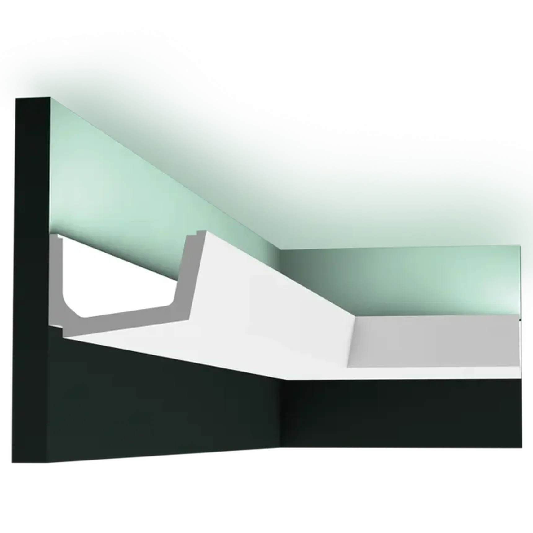 Профиль для верхней подсветки C357 STRAIGHT