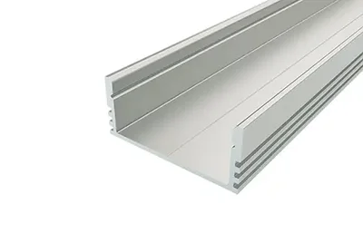 Профиль для светодиодной ленты накладной широкий алюминиевый LC-LP-1228-2 Anod