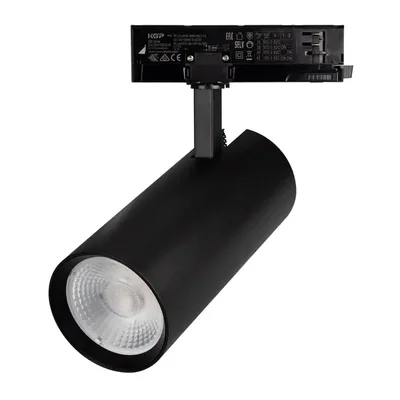 Светильник LGD-GERA-4TR-R90-40W Warm3000 (BK, 55 deg, 230V) (Arlight, IP20 Металл, 5 лет)