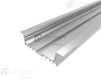 Профиль врезной алюминиевый LC-LPV-2073-2 Anod