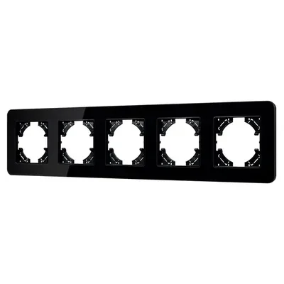 Рамка стеклянная FRM-OMALI-GS-5-BK (Arlight, -)