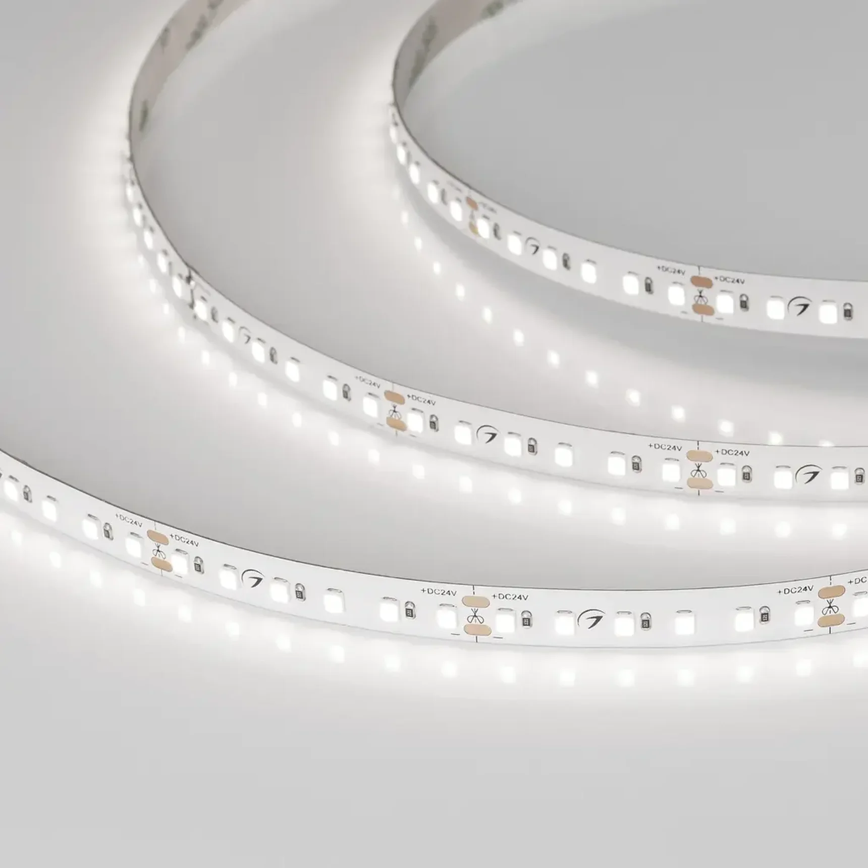 Лента TWIST-A120-10mm 24V Day5000 (10 W/m, IP20, 2835, 5m) (Arlight, Открытый)