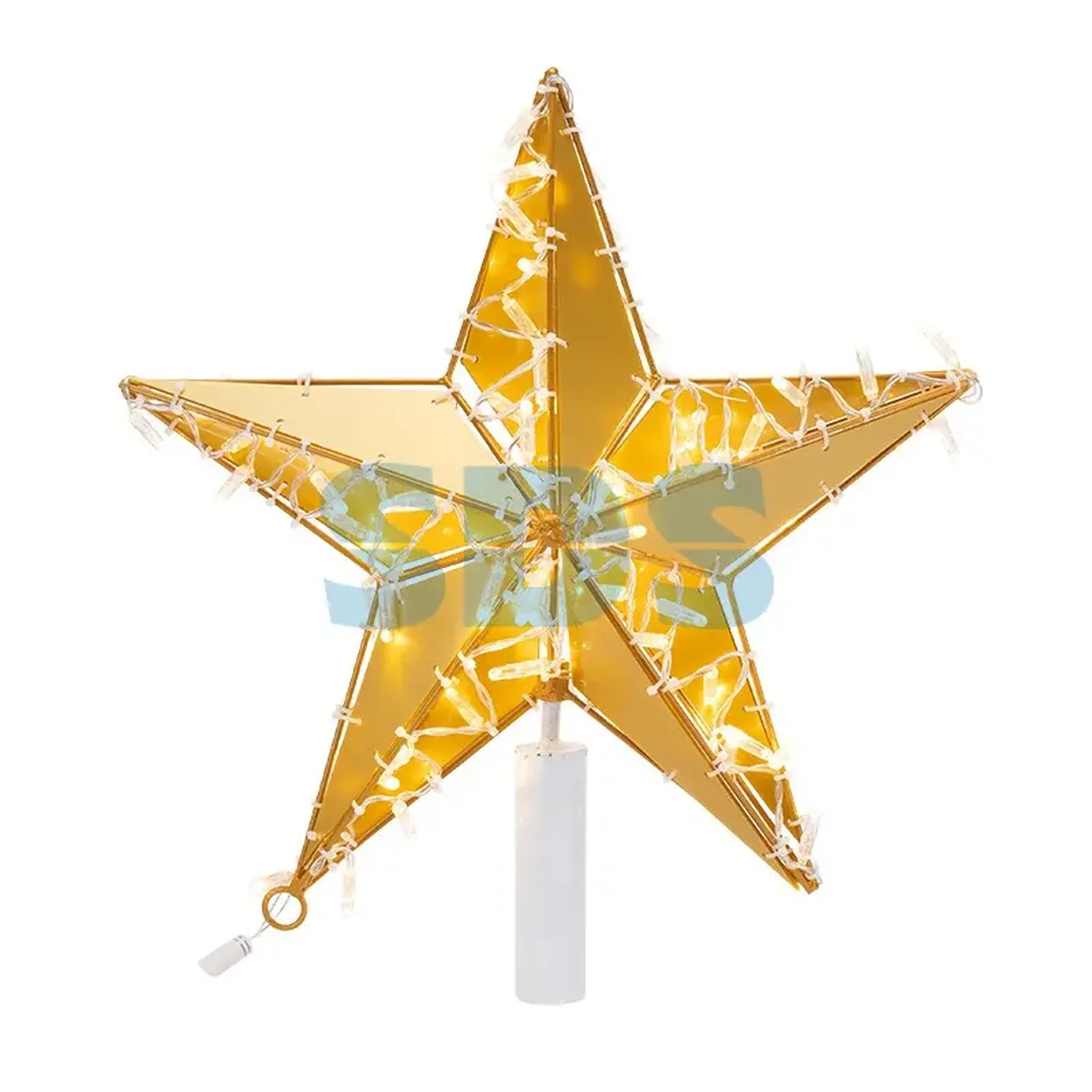 Светодиодная фигура «Звезда» 50 см,  80 светодиодов,  с трубой и подвесом,  цвет свечения теплый белый NEON-NIGHT