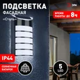 ERAFS024-40 Б0044254 ERAFS024-40 ЭРА Фасадная подсветка Сталь, на солнечной батарее, 5LED, 17lm