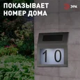 ERAFS048-09 Б0044249 ERAFS048-09 ЭРА Номер дома с подсветкой, на солнечной батарее, 2LED