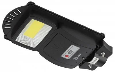 Консольный светильник на солнечной батарее,COB,20W,с датч. движения, ПДУ, 450 lm, 5000K, IP65