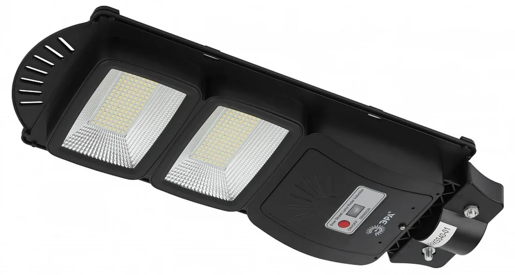 Консольный светильник на солнечной батарее,SMD, 40W, с датч. движ., ПДУ, 700lm, 5000К, IP65
