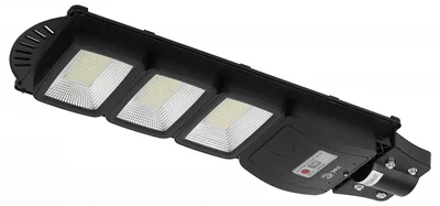 Консольный светильник на солнечной батарее,SMD, 60W, с датч. движ., ПДУ,1000lm, 5000К, IP65
