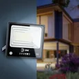 ERAPRO-150 ЭРА Прожектор светодиодный уличный на солн. бат. 150W, 1500 lm, 5000K, с датч. движения, ПДУ, IP65 (