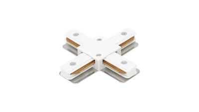 Коннектор X-образный однофазный DesignLed CN2-WH-X 003726